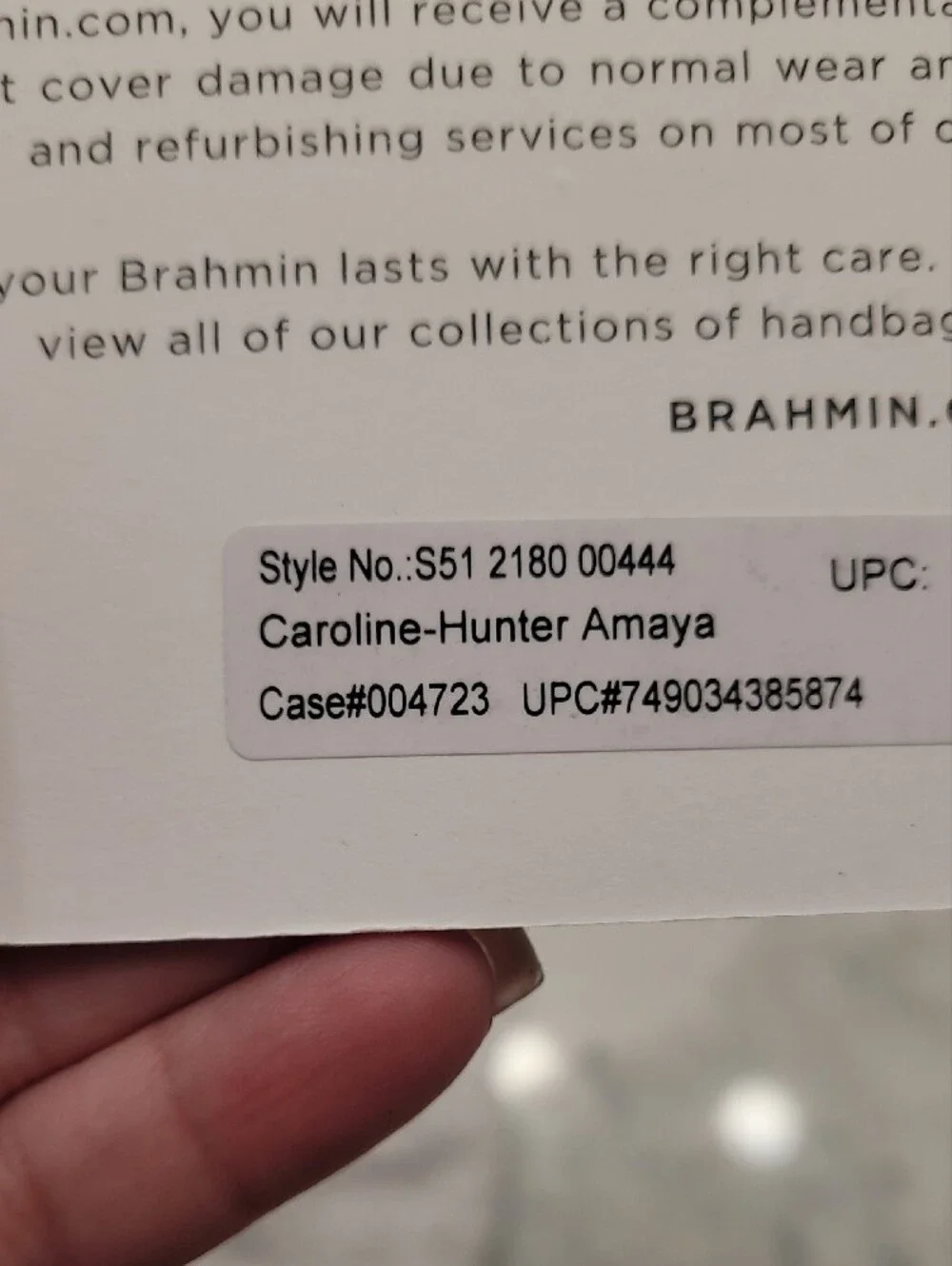 Brahmin Caroline Hunter Amya
